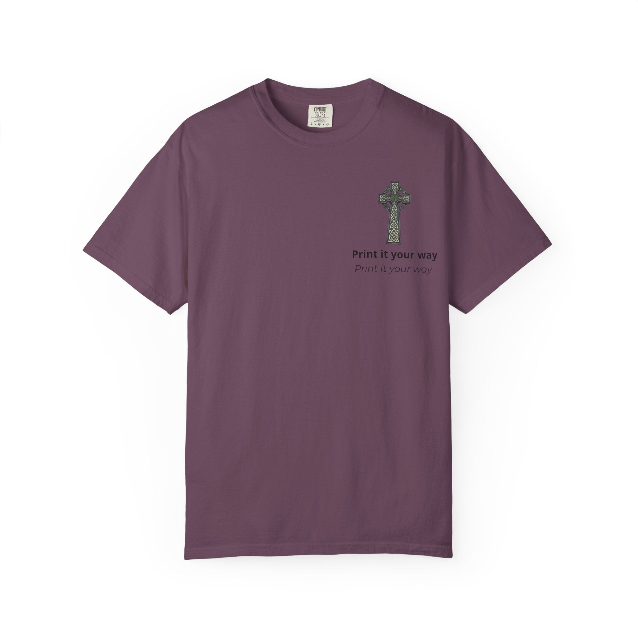 Customizable Celtic Cross T‑Shirt