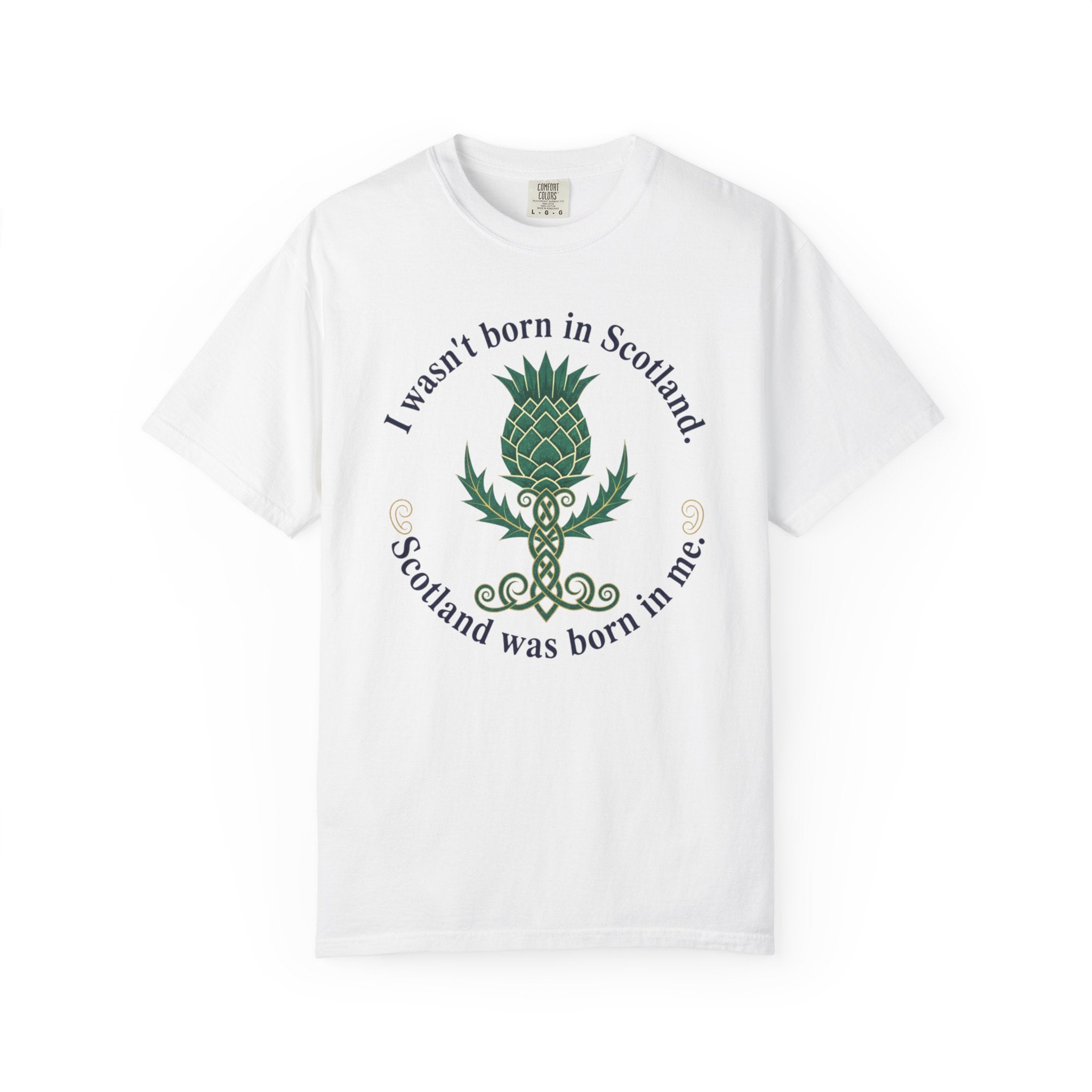 Scotland Born in Me T-shirt