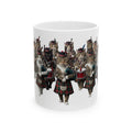 Cat Bagpipe Band Ceramic Mug  (11oz/15oz)