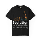 Customizable  Caber Toss Evolution Unisex Heavy Cotton Tee