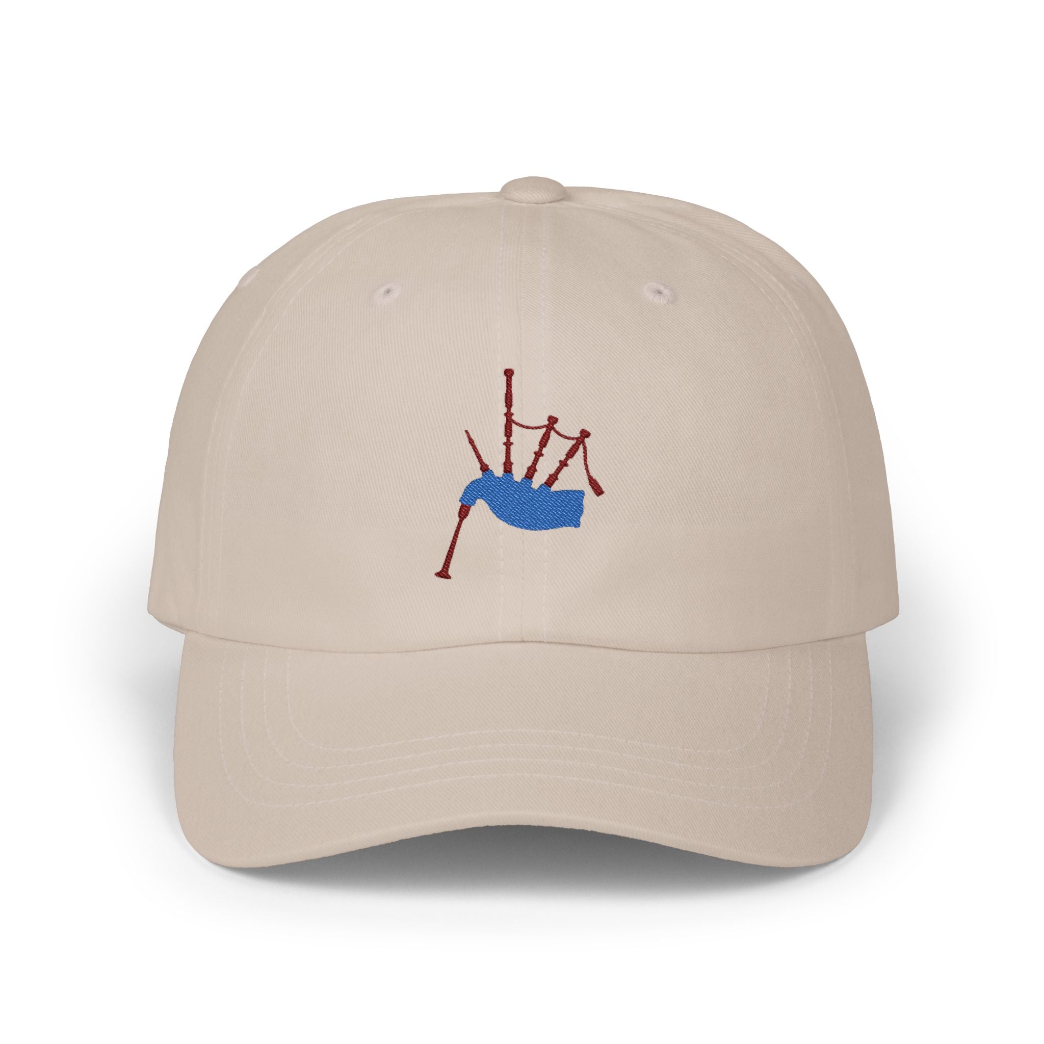 Embroidered Bagpipes Dad Hat