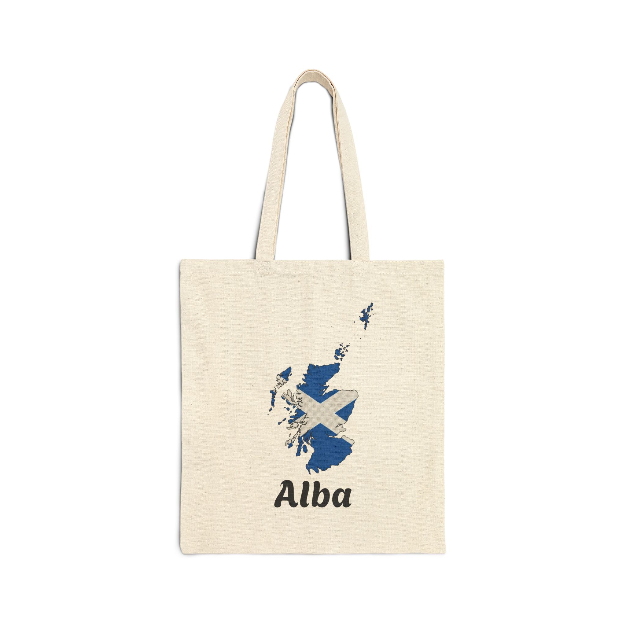 Scotland Alba Canvas Tote Bag