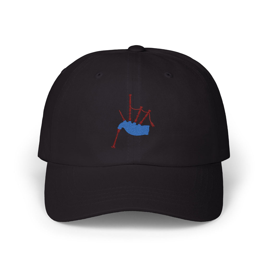 Embroidered Bagpipes Dad Hat