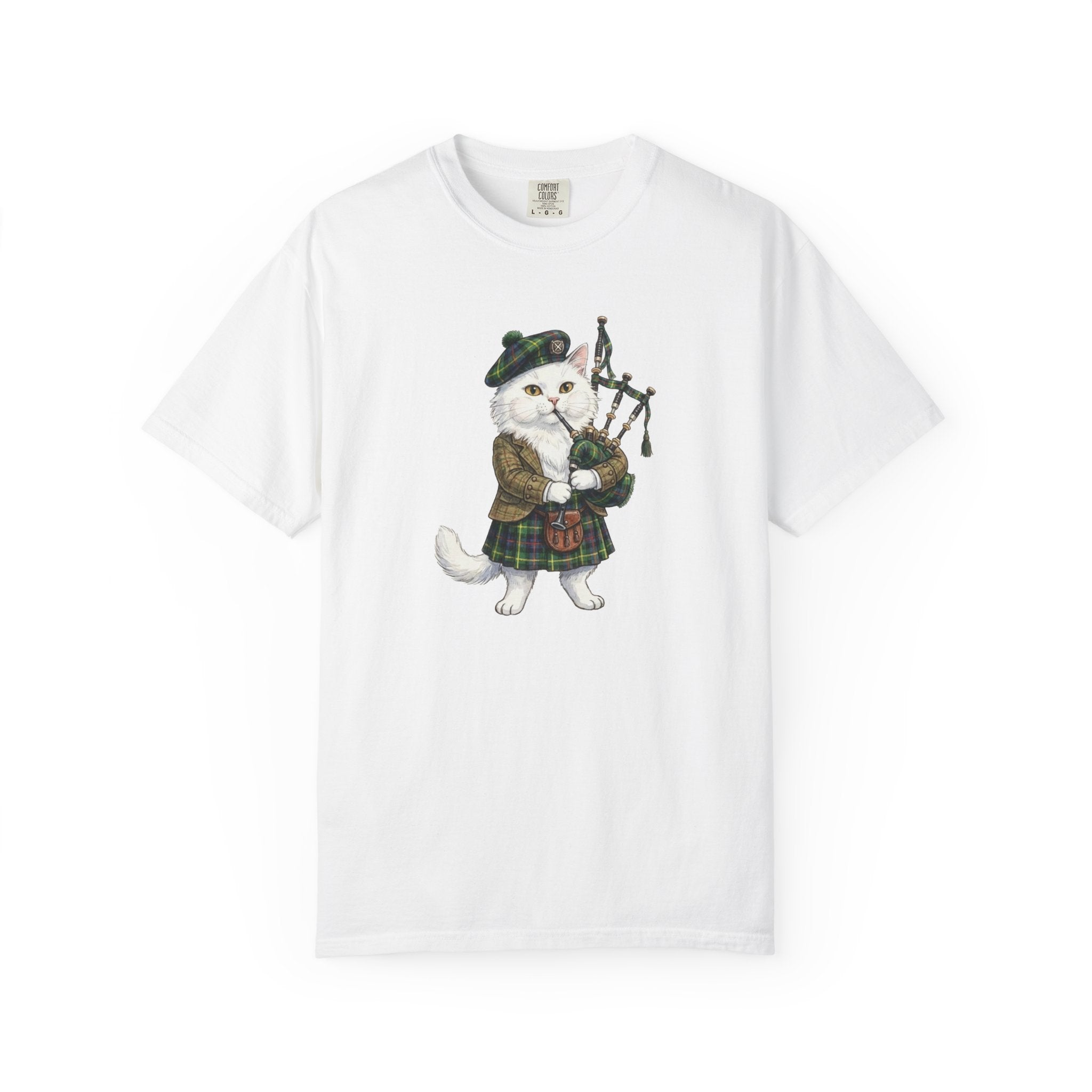 Bagpipe Kitty T-Shirt
