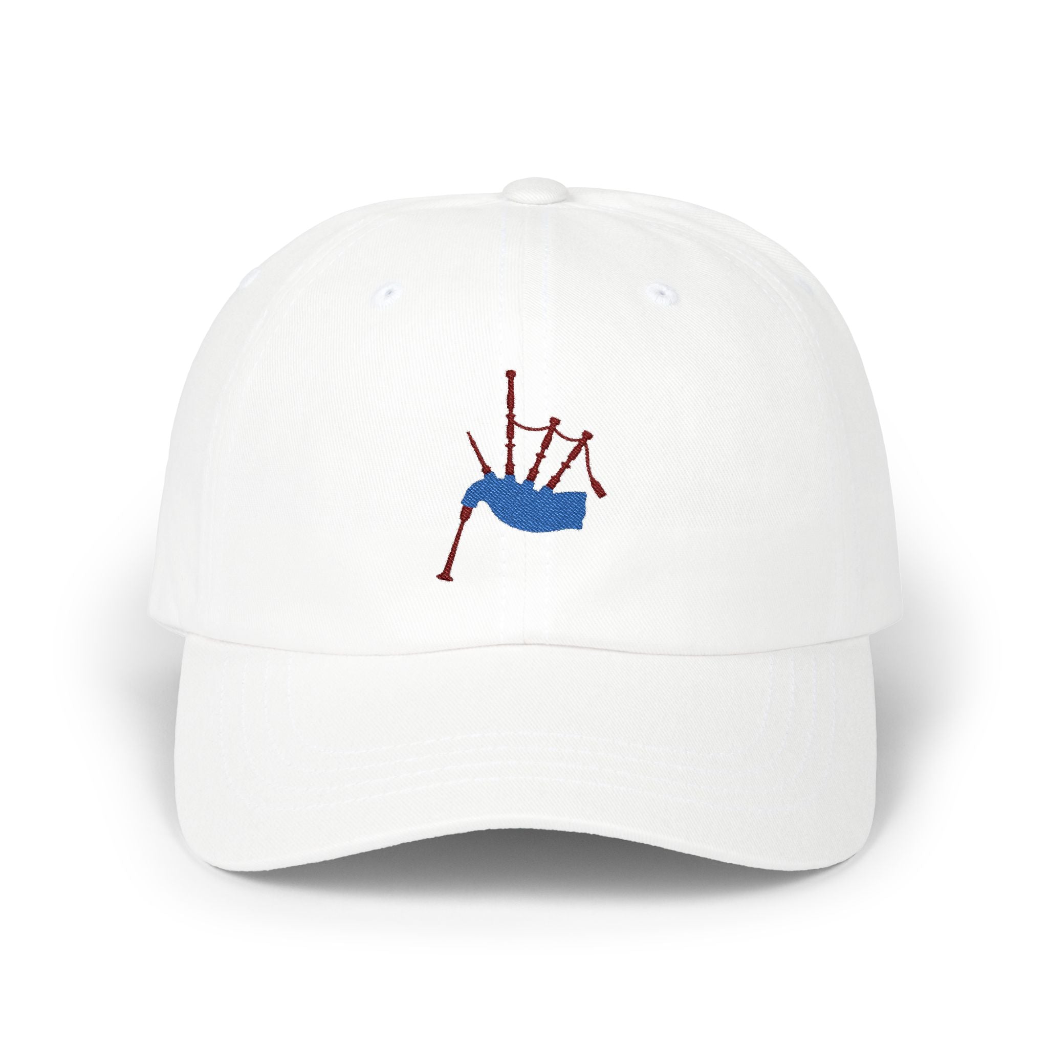 Embroidered Bagpipes Dad Hat