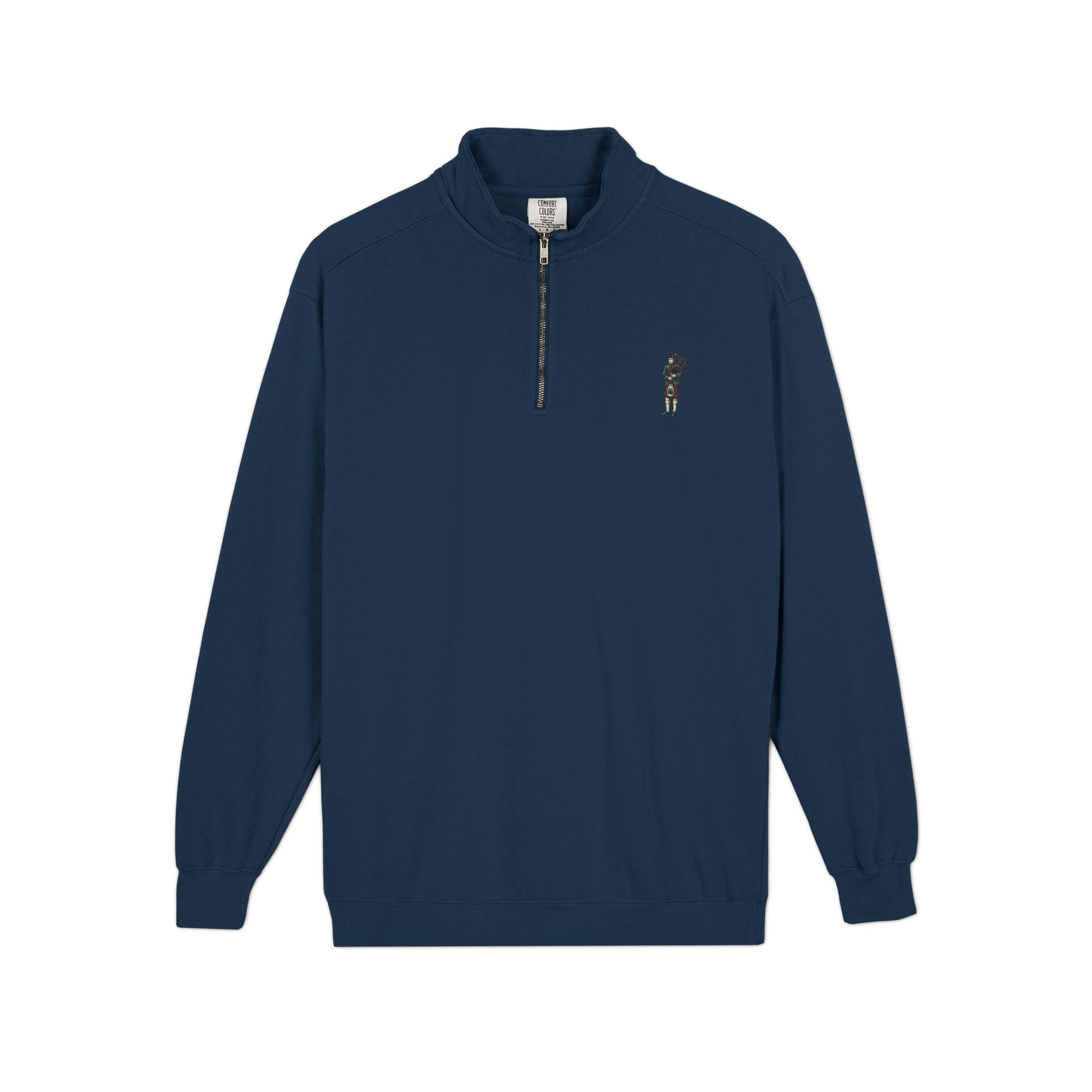 Bagpiper Emblem Quarter-Zip Sweatshirt