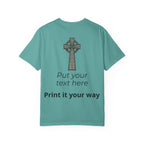 Customizable Celtic Cross T‑Shirt