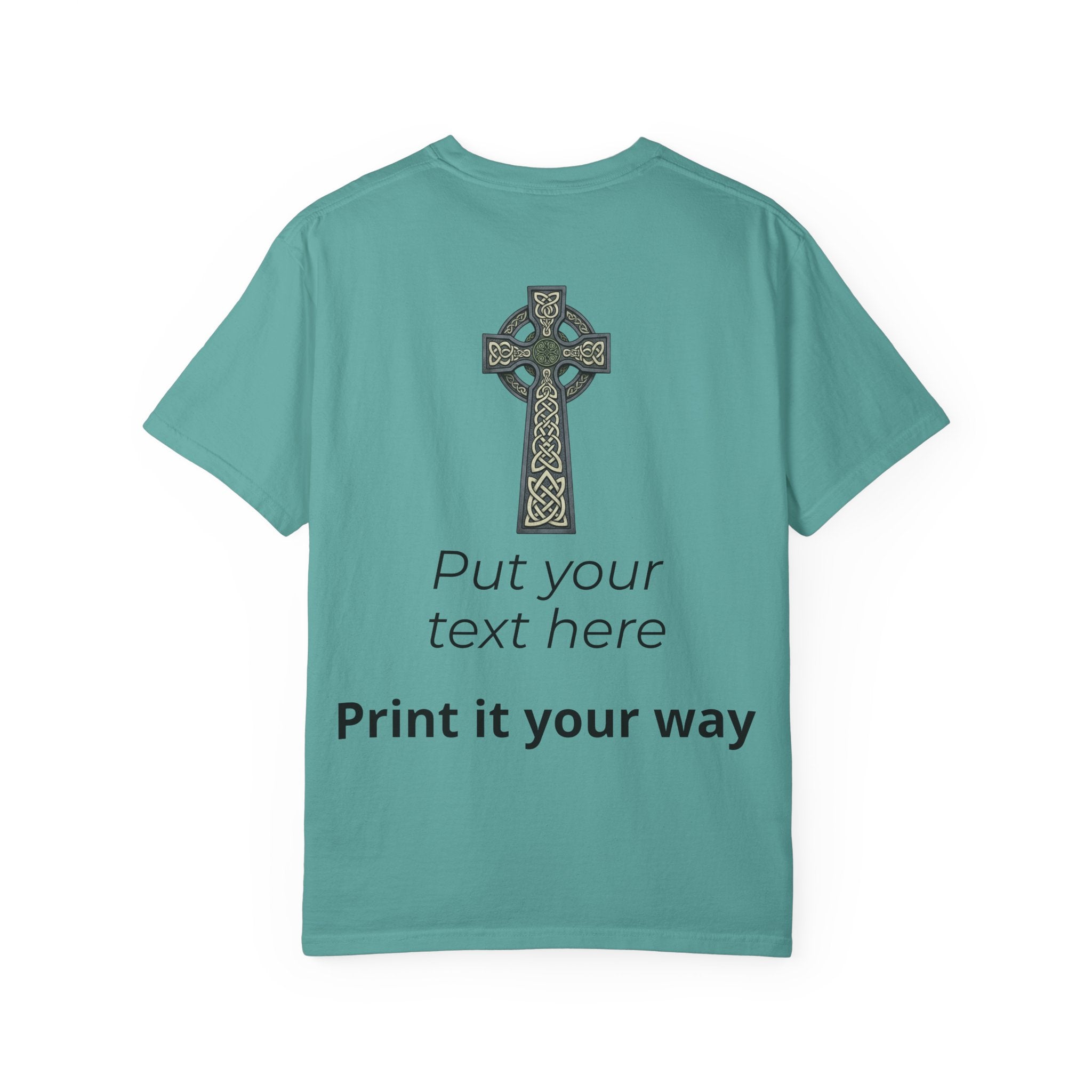 Customizable Celtic Cross T‑Shirt