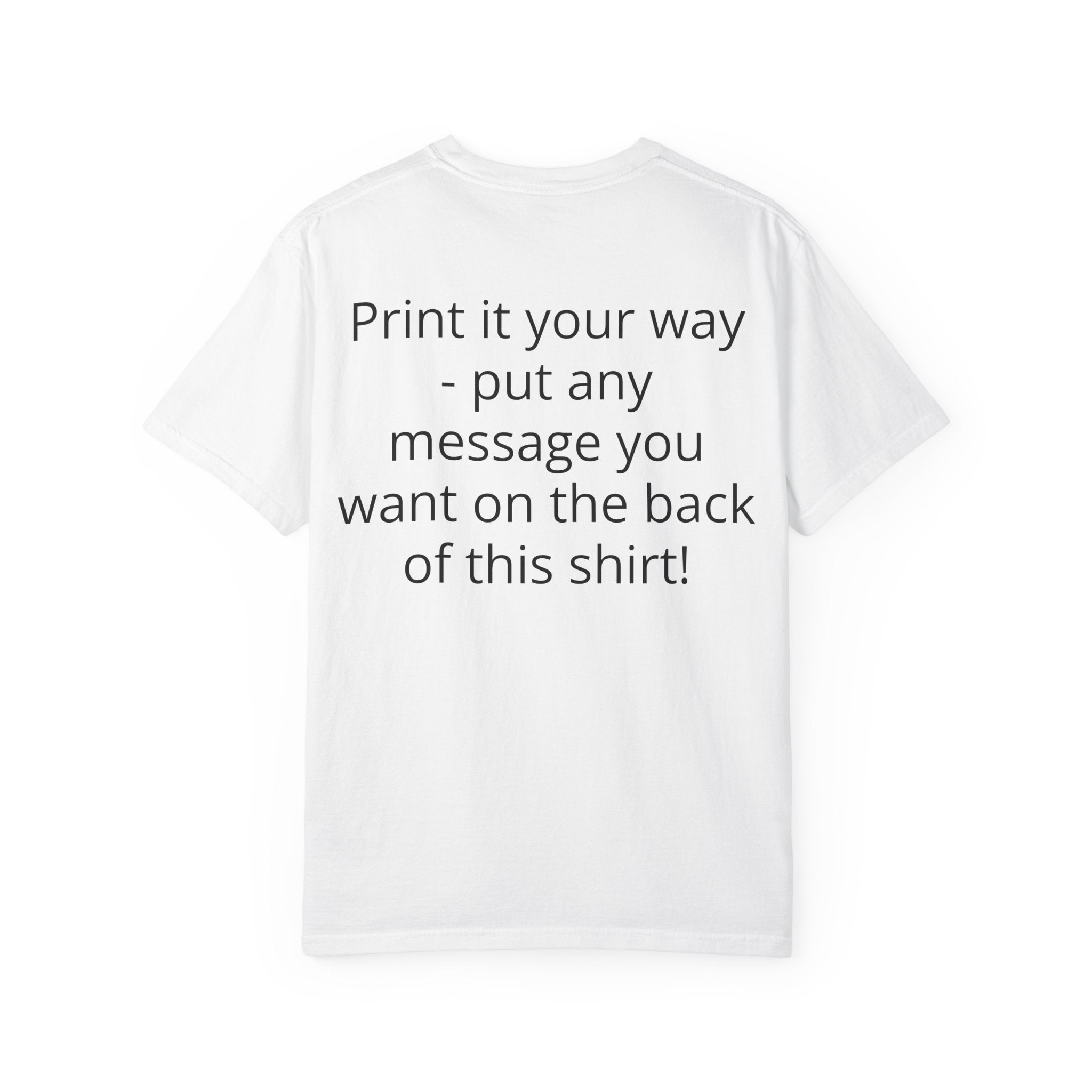 Highland Athletics T-Shirt — Customizable Back Print