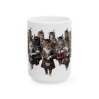 Cat Bagpipe Band Ceramic Mug  (11oz/15oz)
