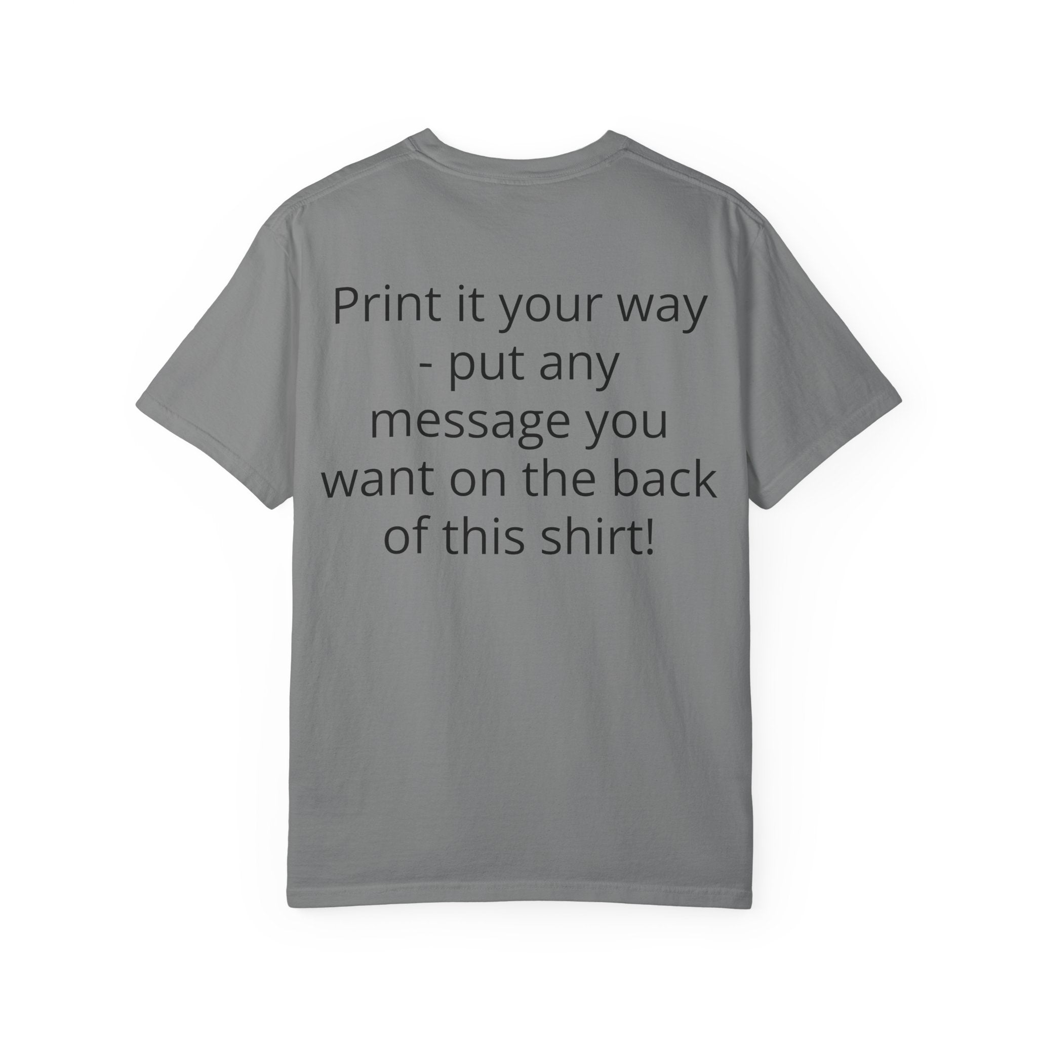 Highland Athletics T-Shirt — Customizable Back Print