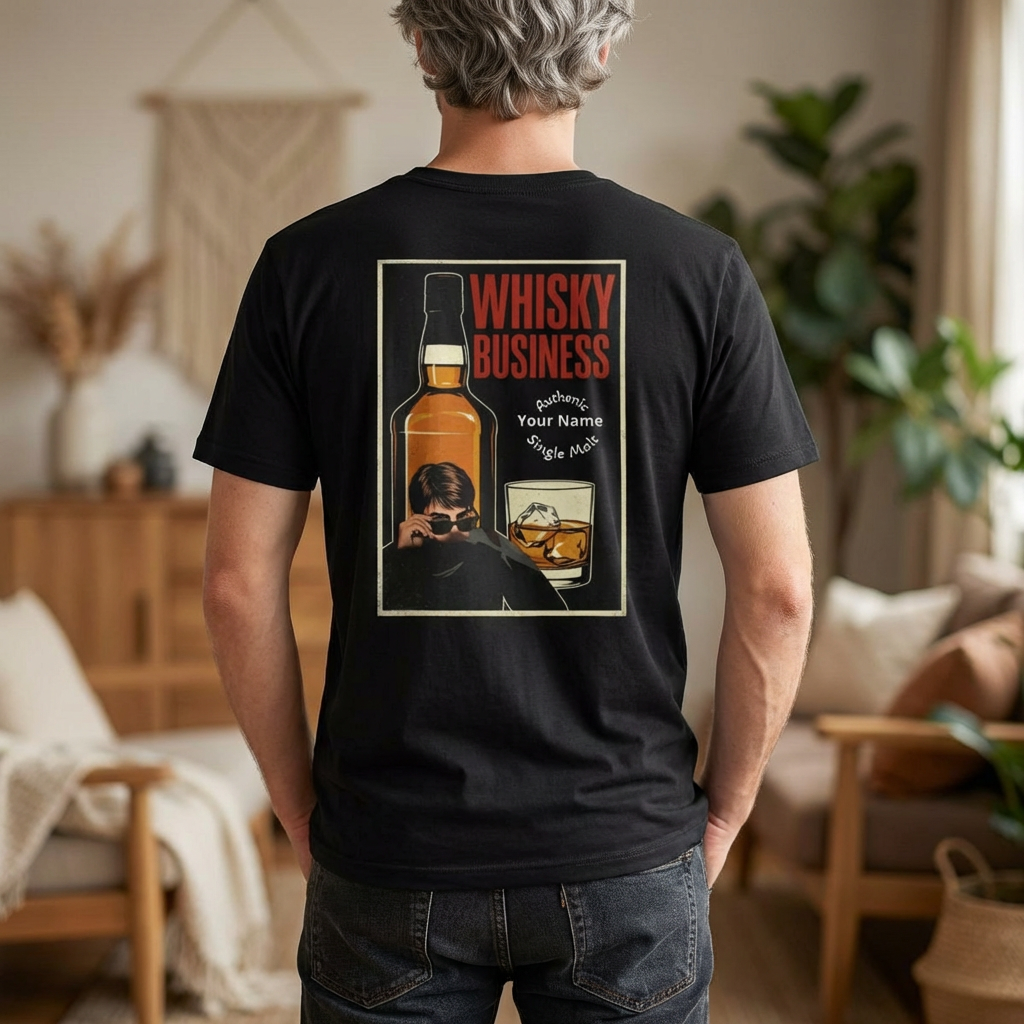 Personalizable Whisky Business T-Shirt