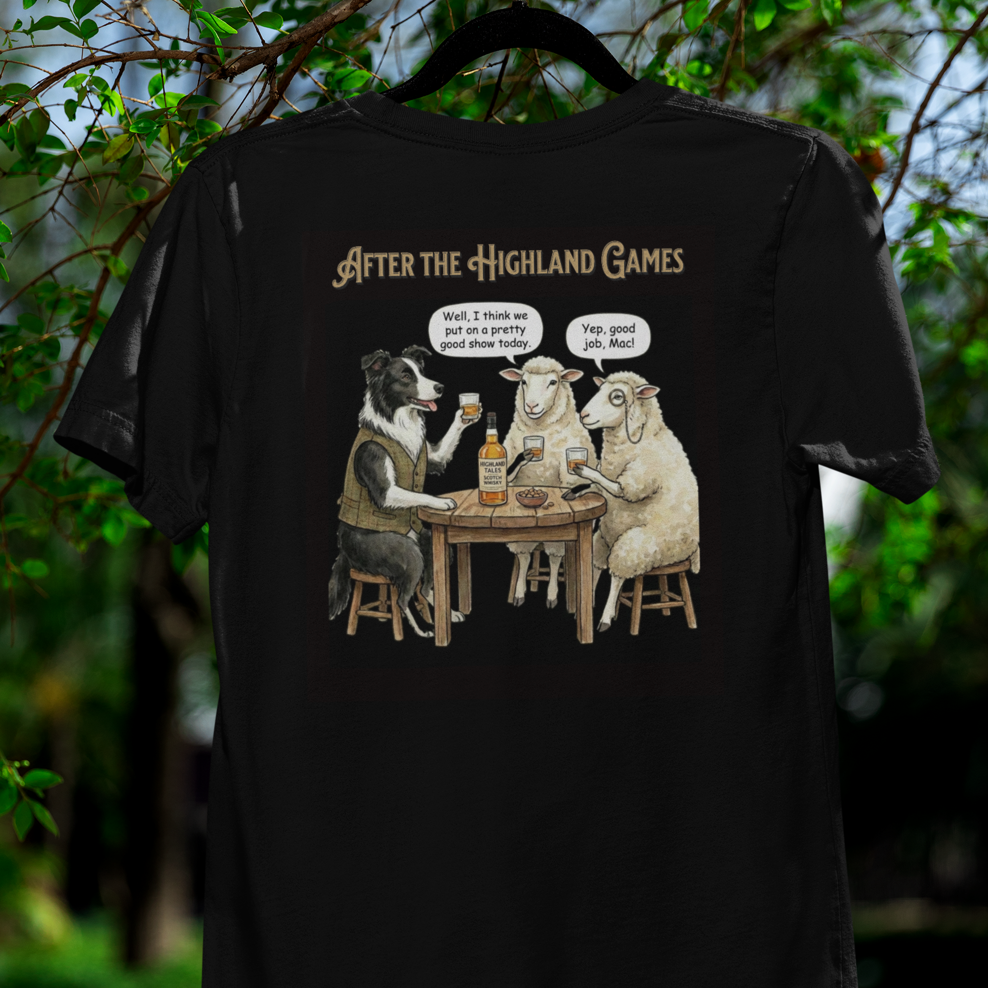 'After the Highland Games' Sheep & Dog Pub Scene