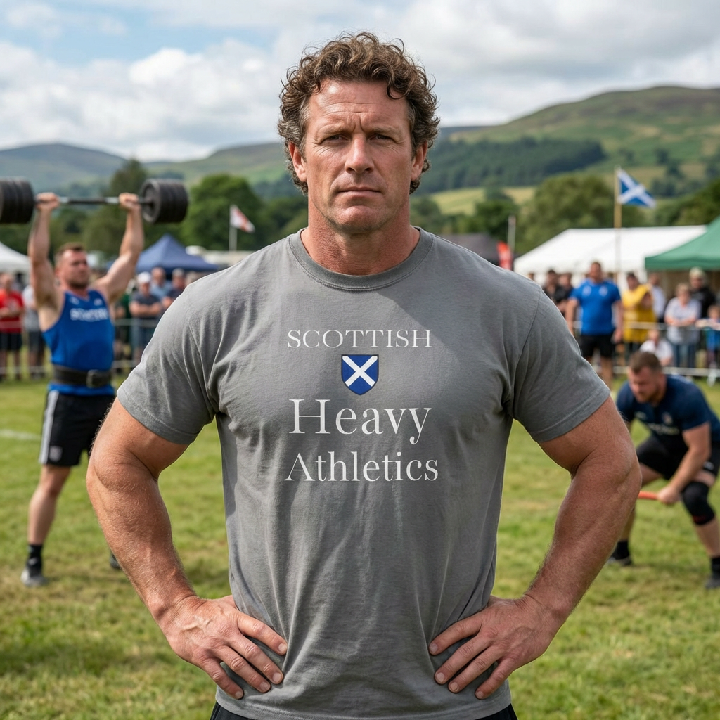 Scottish Heavy Athletics T-Shirt — Customizable