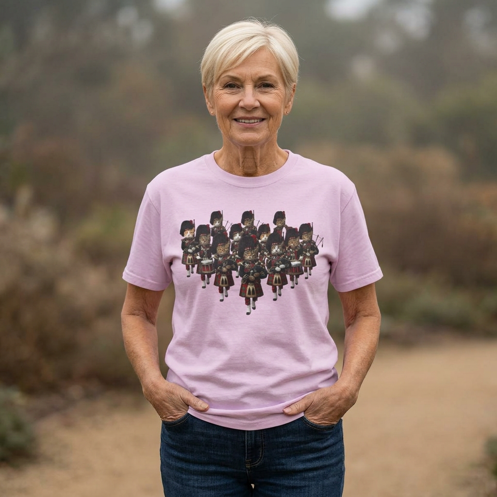 Feline pipe band #2 T-Shirt