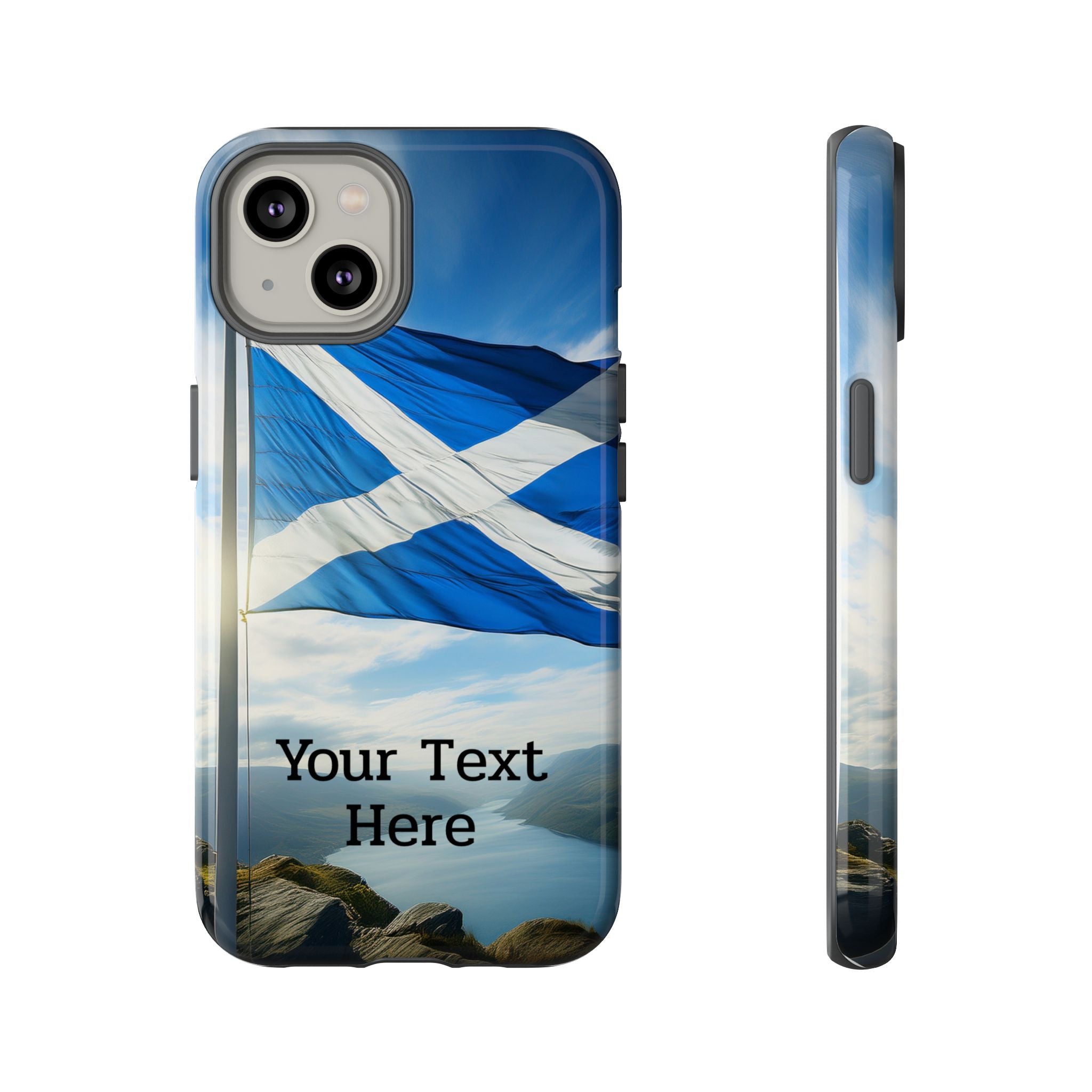 Customizable Scotland Saltire Phone Case