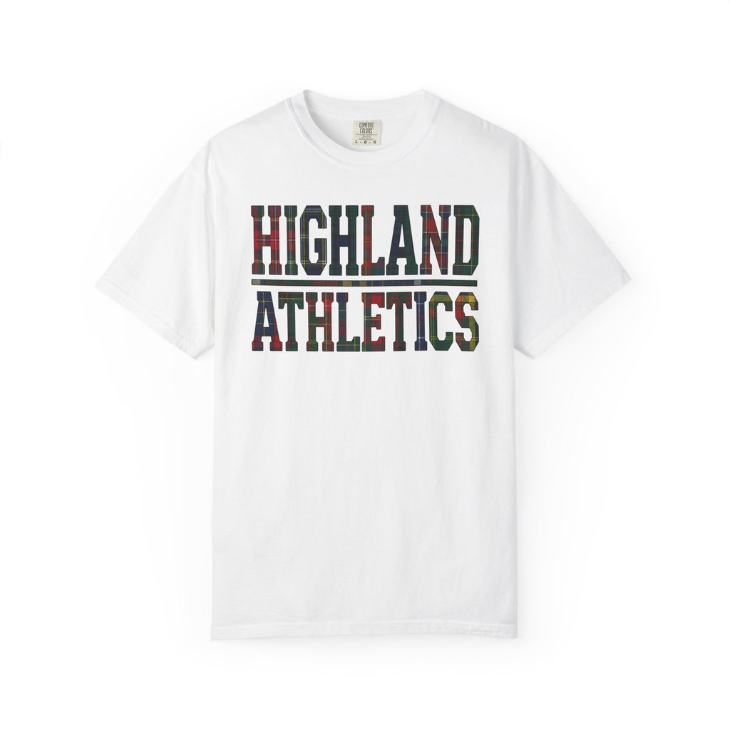 Highland Athletics T-Shirt — Customizable Back Print