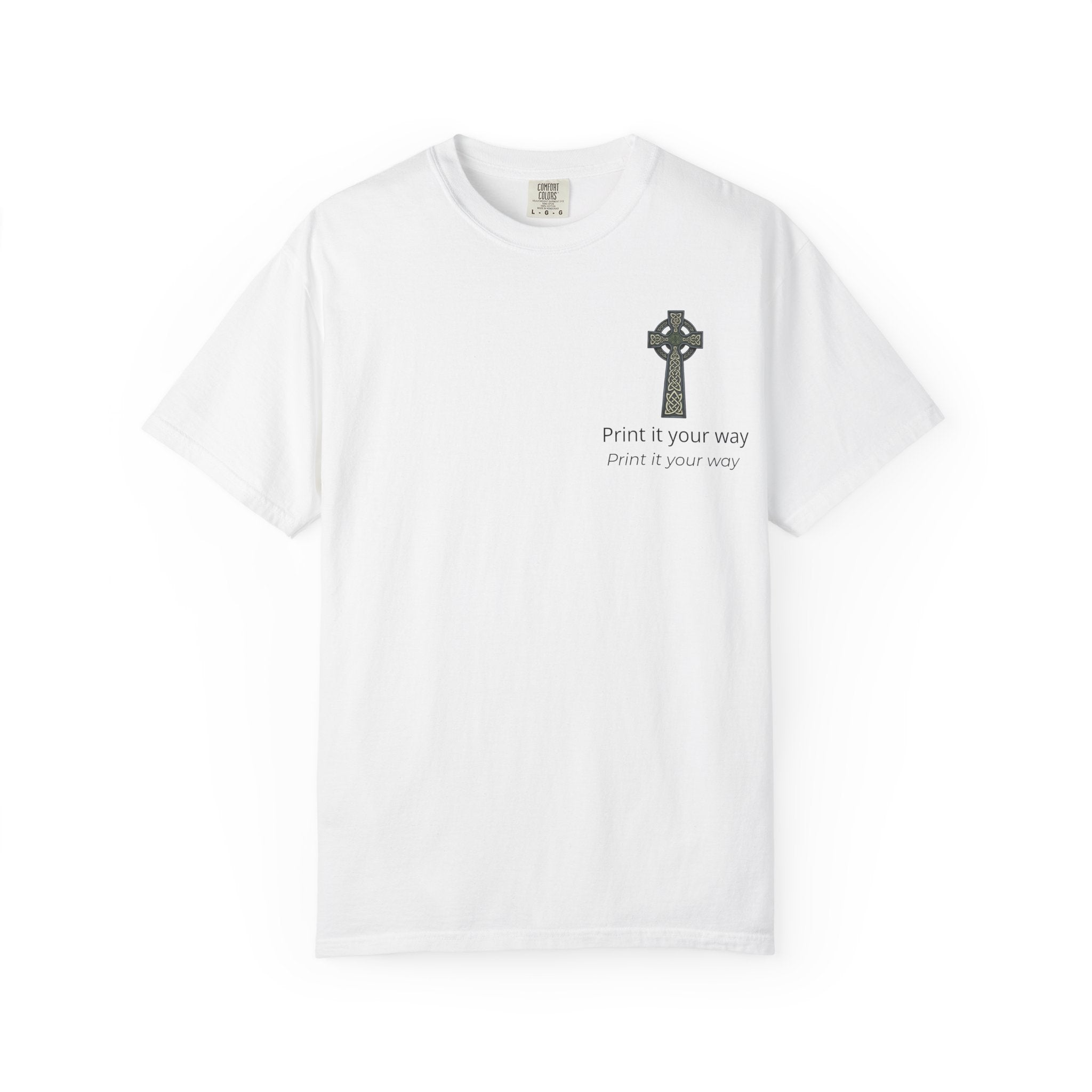 Customizable Celtic Cross T‑Shirt