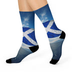 Scottish Saltire Socks